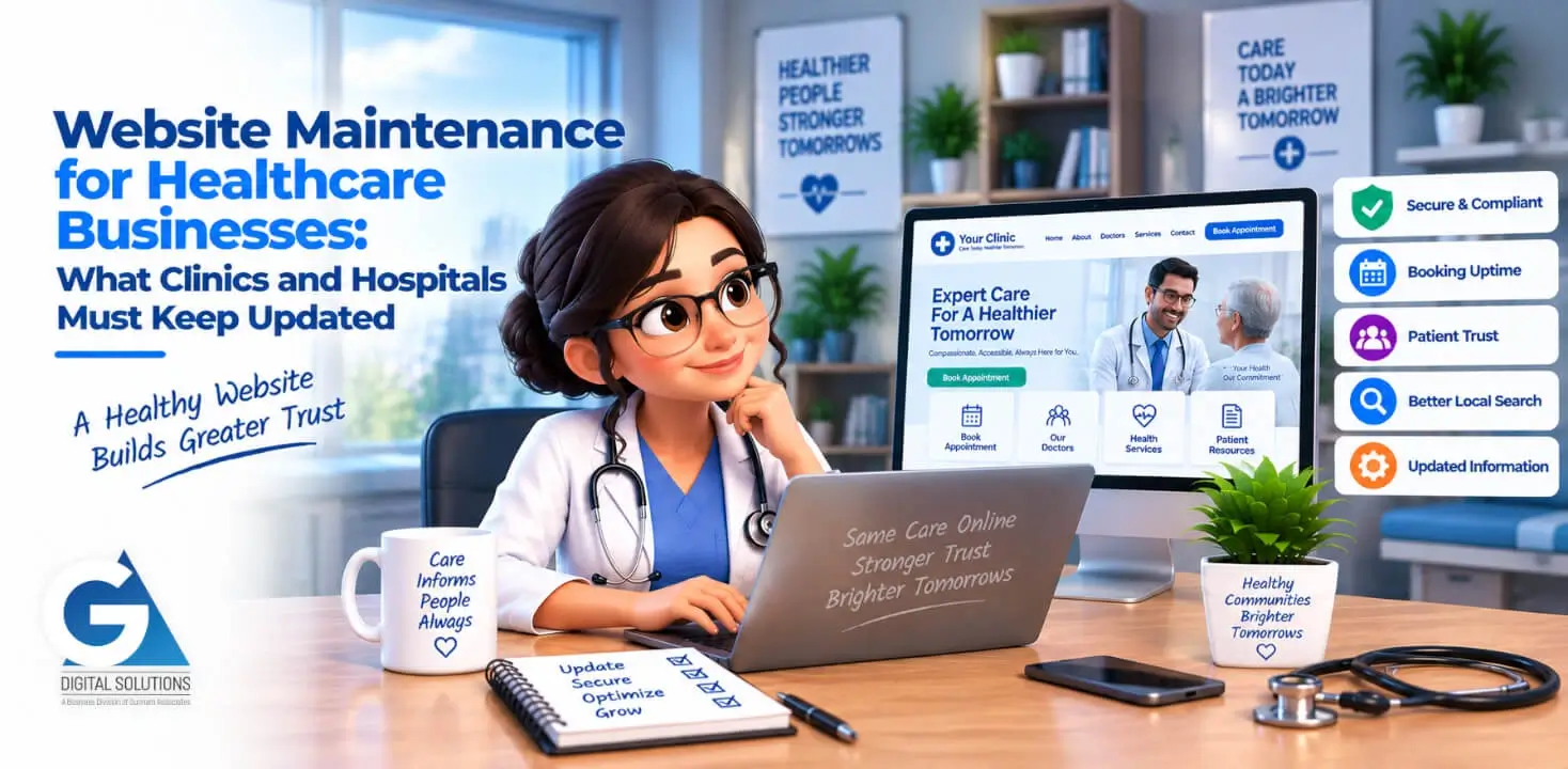 Website Maintenance for Healthcare Businesses